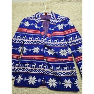 Opposuits Ugly Christmas Blazer Jacket Mens L/42 Holiday Party
